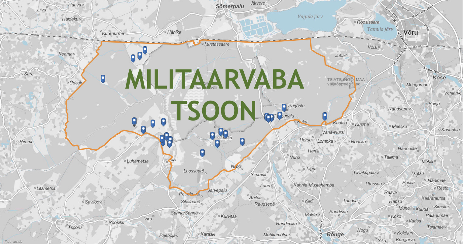 Nursipalu militaarvaba tsoon - Vaba Eesti