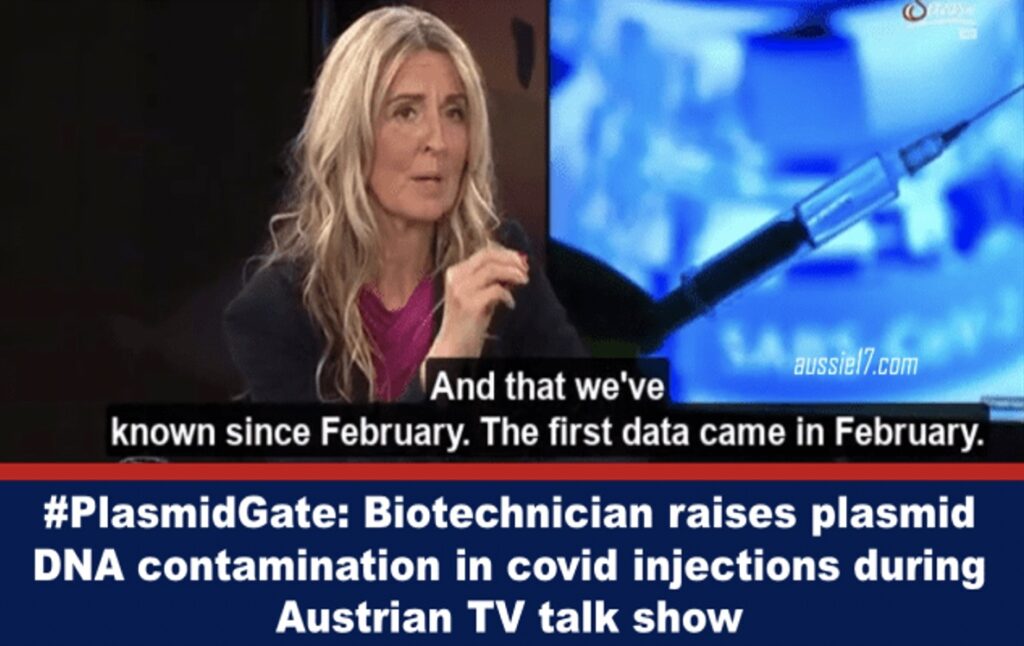 Biotehnik tõestab Austria telesaate ajal covidi süstides plasmiidi DNA saastumist