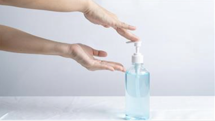 Antibakteriaalse seebi ja kätepuhastusvahendite mustus
