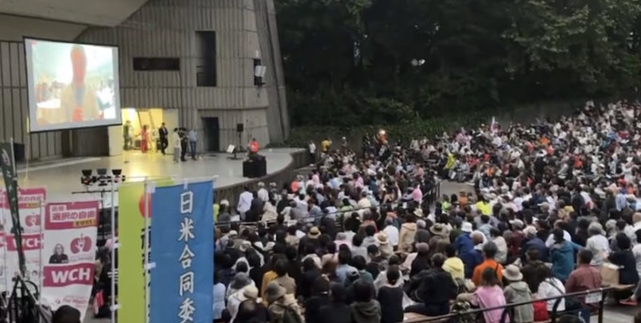Jaapanlased korraldavad massilise proteste WHO ja surmavate Covidi vaktsiinide vastu