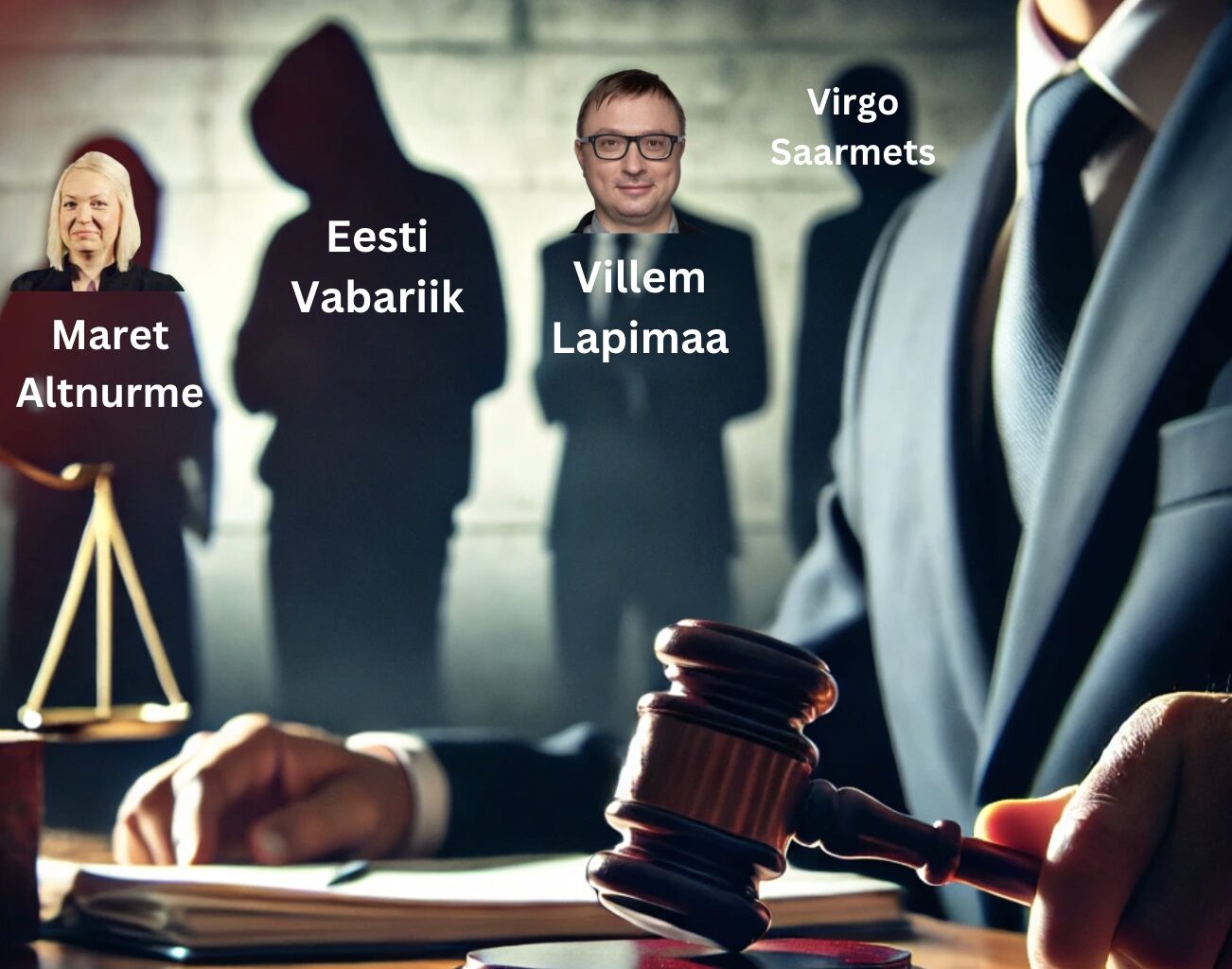 Eesti kohtunikud Villem Lapimaa, Maret Altnurme, Virgo Saarmets eiravad seadusi ja inimõigusi