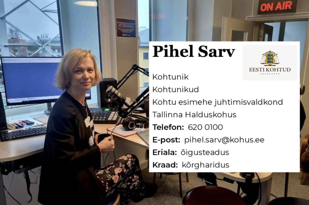 Kohtunik Pihel Sarv ei tunne seadust. Fonte.News