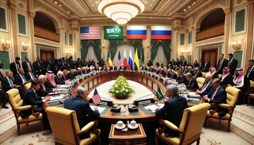 USA ja Venemaa kohtusid Saudi Araabias Ukraina rahu üle