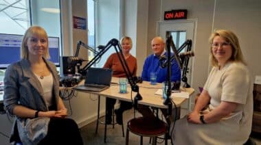 Halduskohtunikud Karolin Soo, Maret Hallikma, Daimar Liiv ja sotsiaalkindlustusameti õiguse ja järelevalve osakonna juht Leila Siiroja.