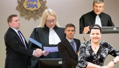 Kohtunikud Marju Persidskaja Liina Naaber-Kivisoo, Vallo Kariler, Tarmo Tina ja Olev Mihkelson Korruptsioon Eesti Estonia Prokuratuur