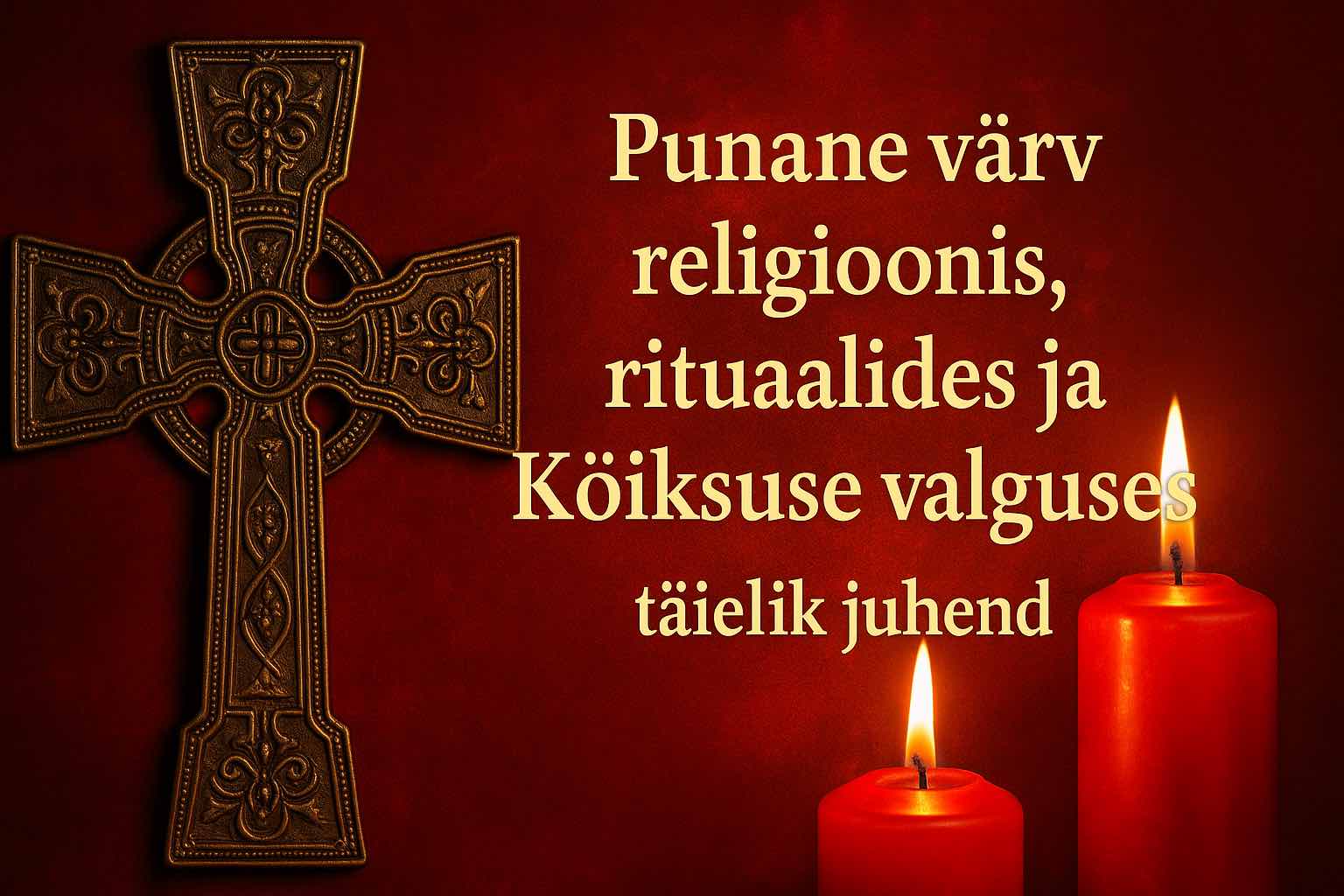Punane värv religioonis, rituaalides ja Kõiksuse valguses – täielik juhend