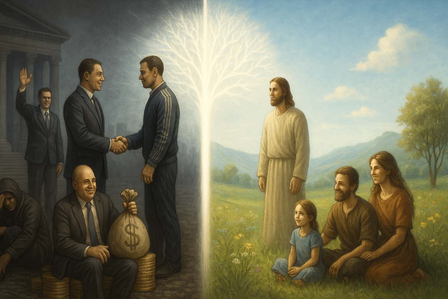 Raha, võim ja poliitika sellel maal — valguse vaatenurgast