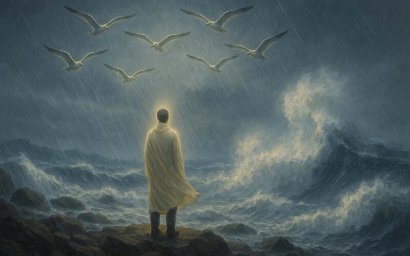 Kajakate Torm - õpetlik valgussõnum