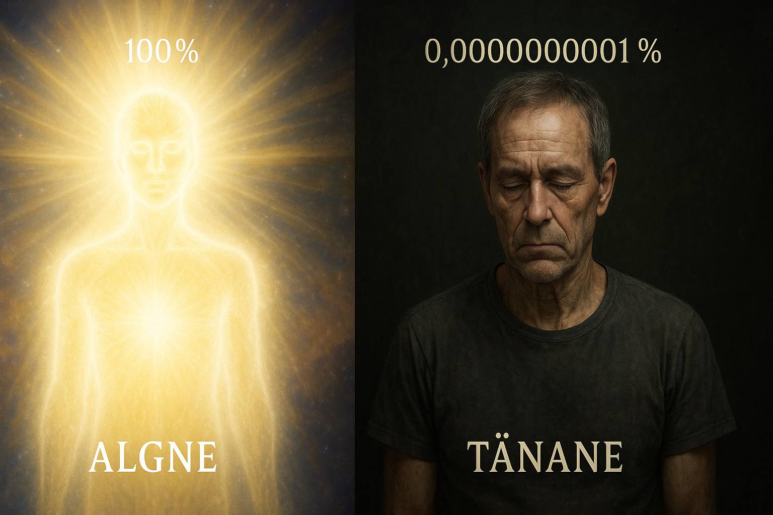 Kui palju valgust on unustatud – teadvuse allakäik ja taasärkamine