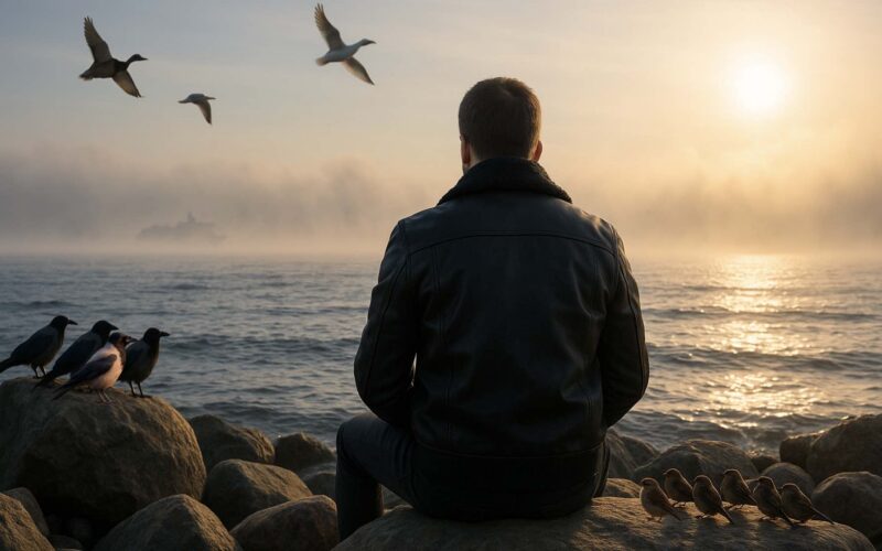 Minu hommikune koosolek mere ääres - Veiko Huuse