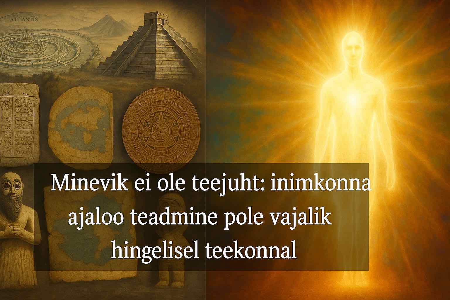 Minevik ei ole teejuht: inimkonna ajaloo teadmine pole vajalik hingelisel teekonnal - Fonte.News - Veiko Huuse