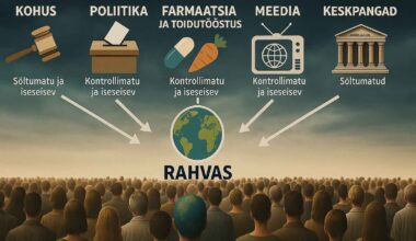 Seitse võimu ja viimane illusioon: miks rahvas ise toidab oma orjust