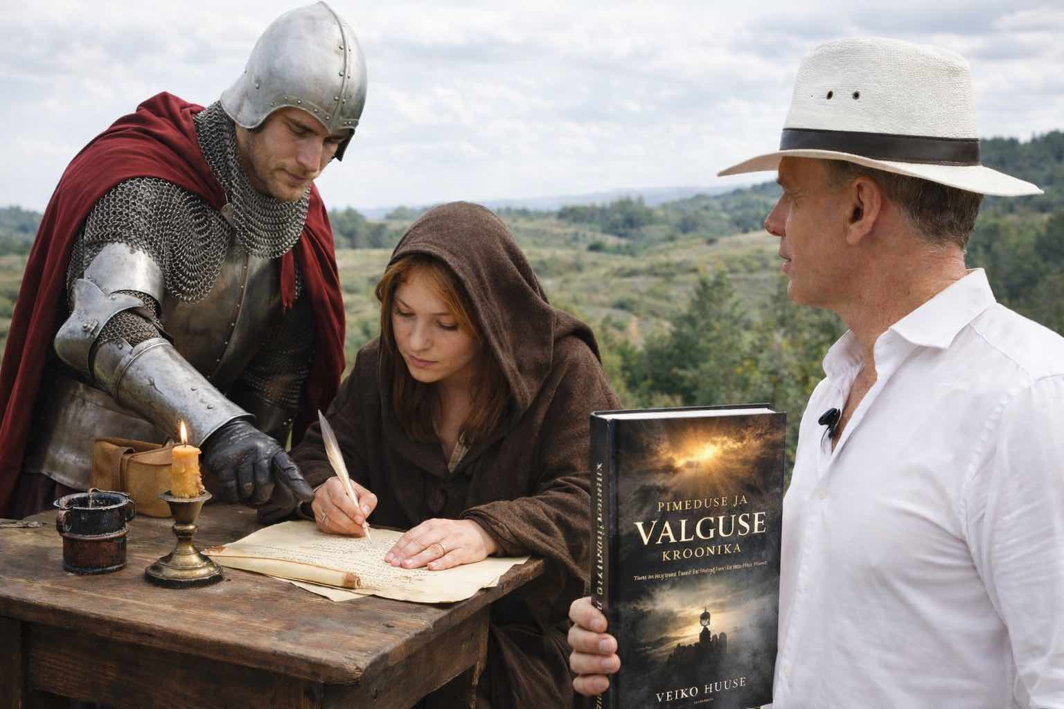 Ilmus Veiko Huuse uus teos „Pimeduse ja valguse kroonika“ – filosoofiline romaan vastutusest ja tasakaalust