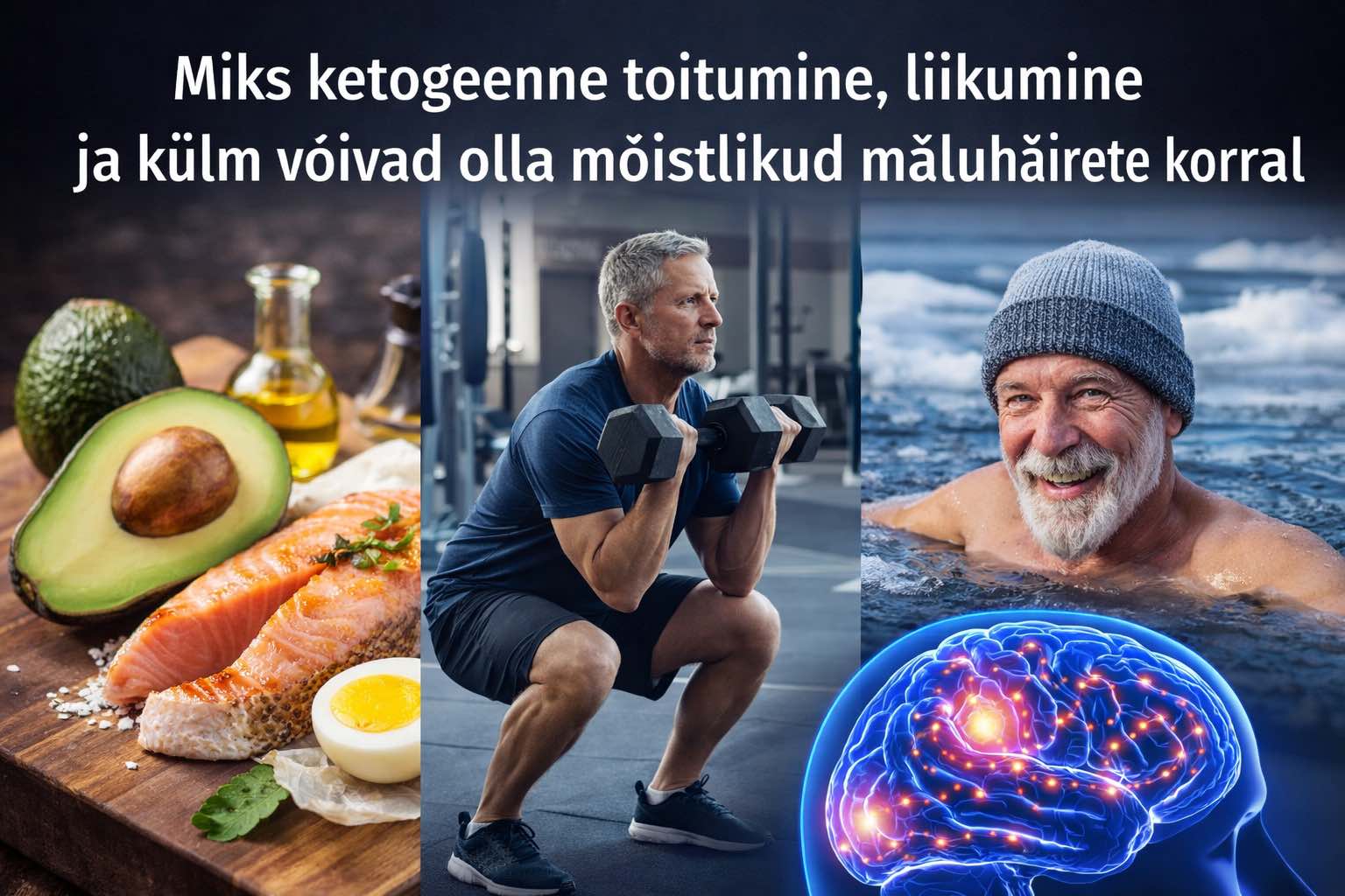 Miks ketogeenne toitumine, liikumine ning külma–kuuma vaheldus on mäluhäirete korral rohkem kasu kui ravimid?