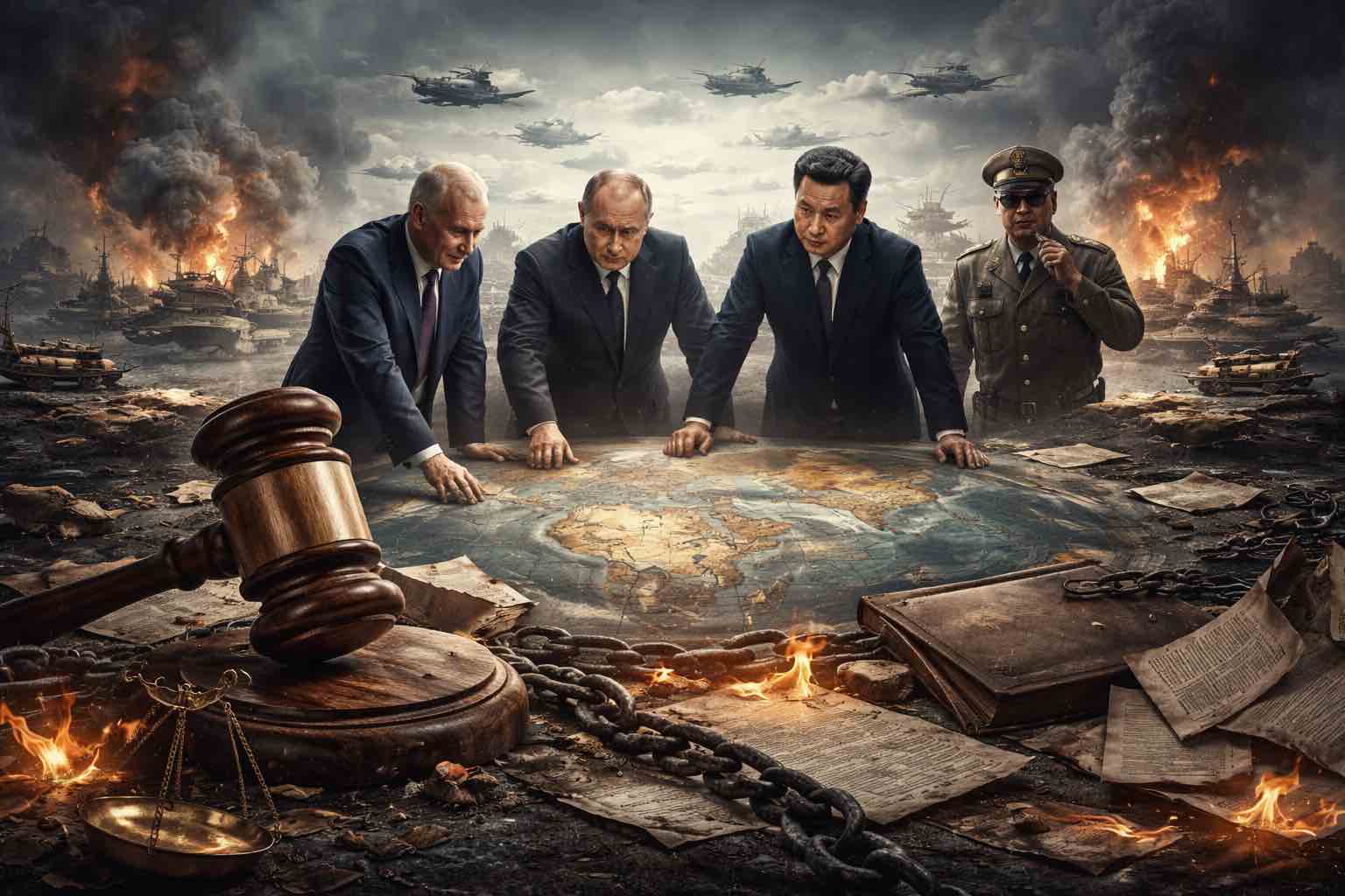 Rahvusvaheline õigus on illusioon: maailma juhib jõud, mitte seadus