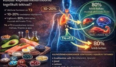 Vähe teada olev fakt: kilpnäärmehormooni T3 toodetakse vaid 20% kilpnäärmes – ja ikka ravitakse sageli organit, mis pole haige