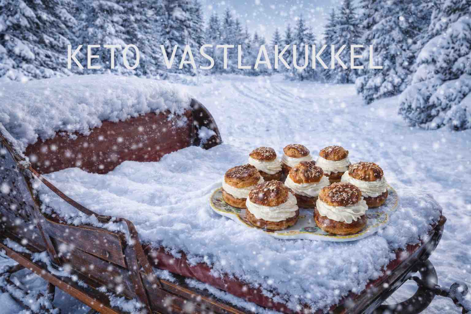 Tee ise oma suhkruvabad vastlakuklid või telli Golden Stevia keto pagarilt