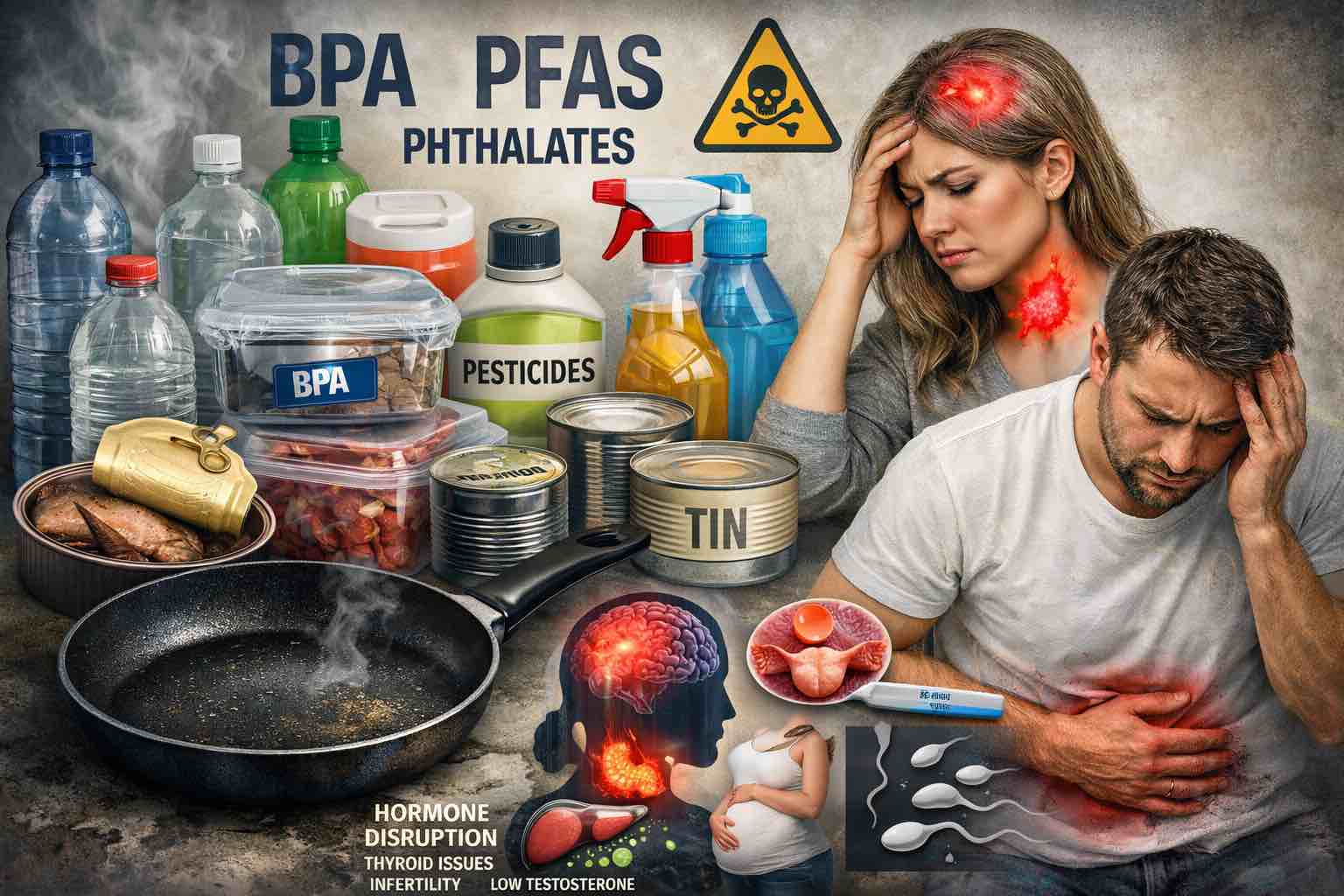 Kuidas plastpakendis olev kunstlik östrogeen rikub sinu hormoonid ja aju