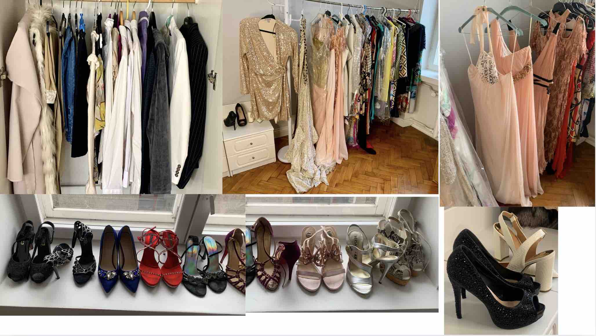 Naiste kleidid ja jalatsid