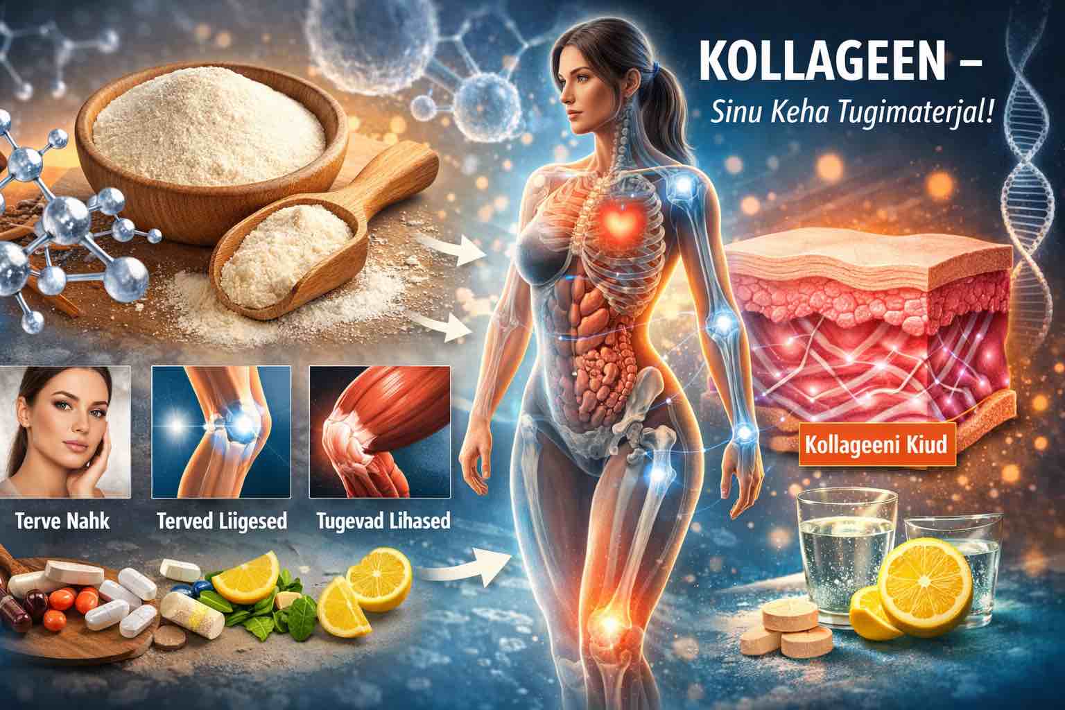 ŠOKEERIV TÕDE KOLLAGEENIST: miks su keha vananeb pärast 30. eluaastat kiiremini