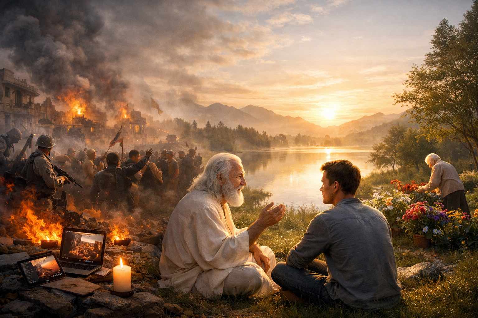 Vaikuse tuli - Veiko Huuse valguse sõnum