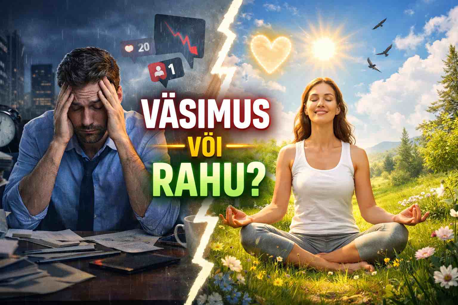 Väsimus või Rahu? Kumma valid?