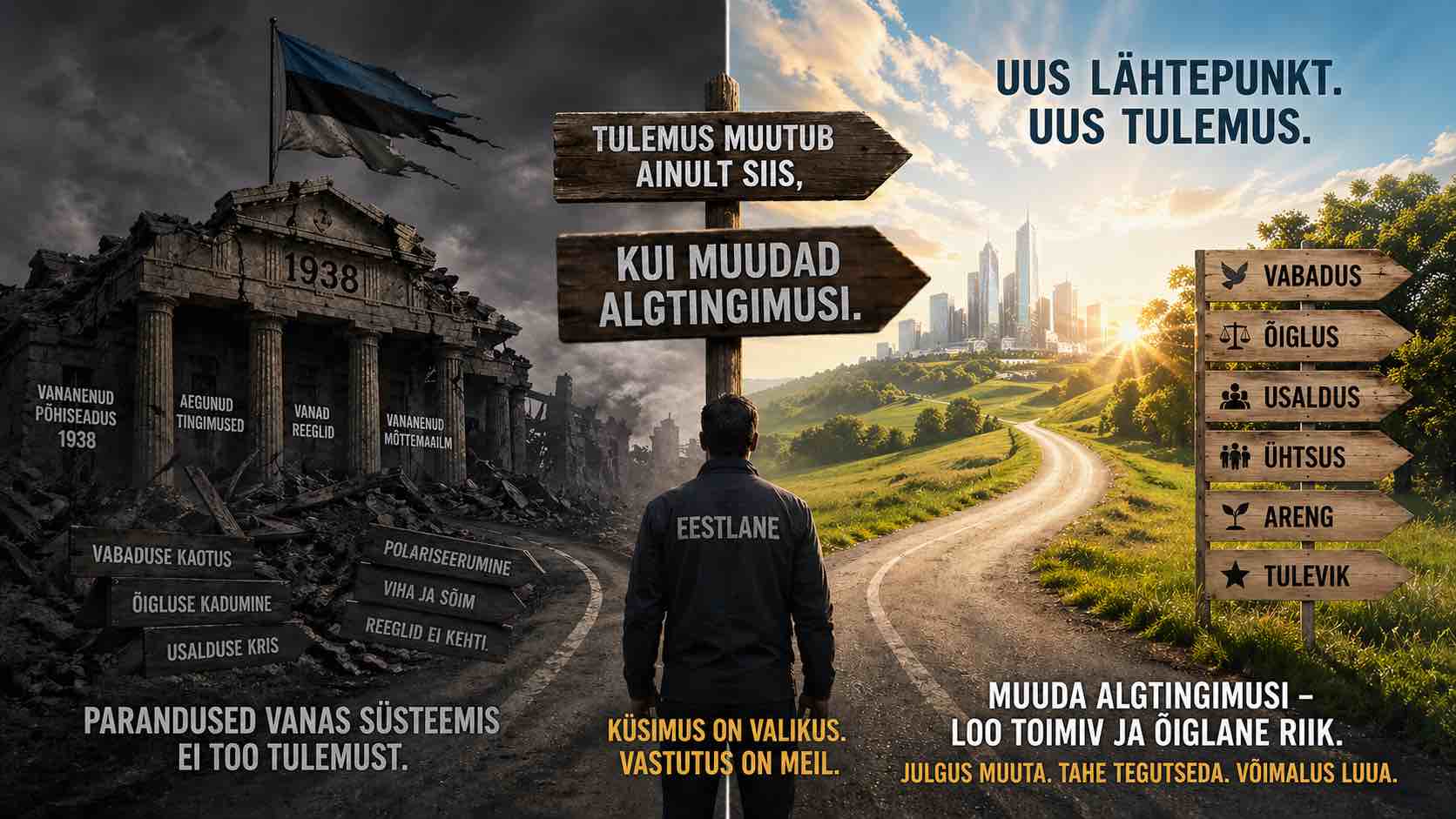 Algtingimused määravad tulemuse – Eesti vajab ausat ümbermõtestamist - Fonte.News - Veiko Huuse