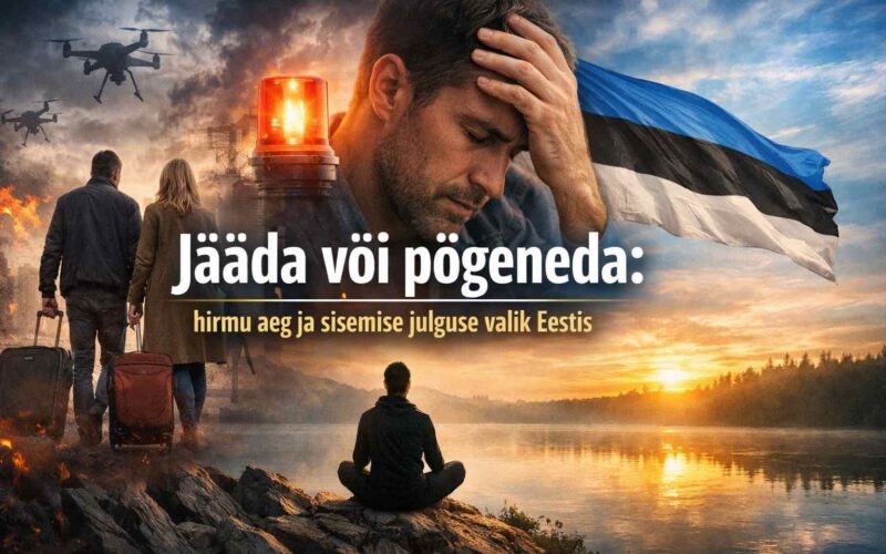 Jääda või põgeneda: hirmu aeg ja sisemise julguse valik Eestis