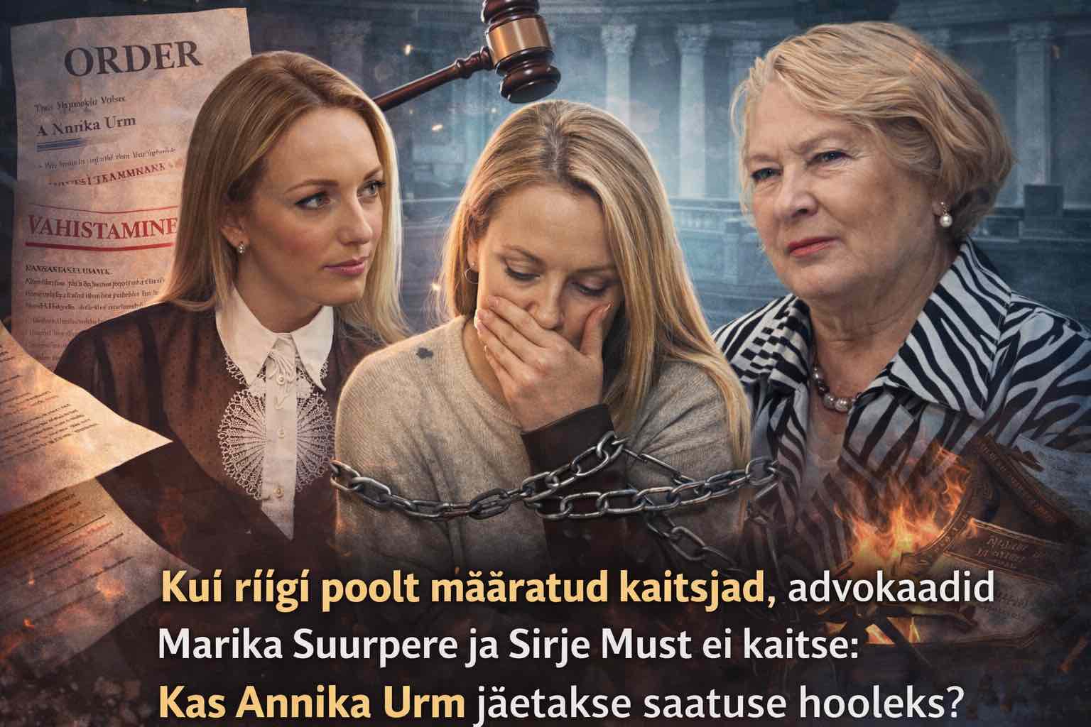 Kui tahad süüteota vangi minna, siis advokaadid Sirje Must ja Marika Suurpere aitavad