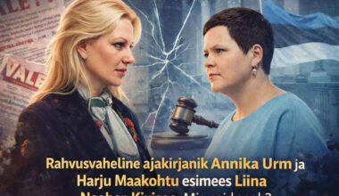 Rahvusvaheline ajakirjanik Annika Urm ja Harju Maakohtu esimees Liina Naaber-Kivisoo: mis neid seob?