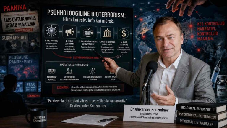 Infobioterrorism – globaalne inimkonna programmeerimise uus vorm - Fonte.News