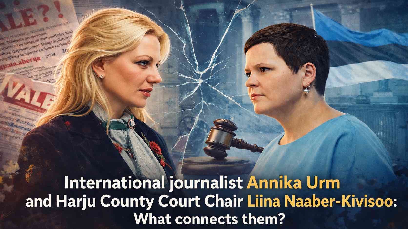 International journalist Annika Urm and the Chair of the Estonian Harju County Court, Liina Naaber-Kivisoo: What connects them? - Fonte.News