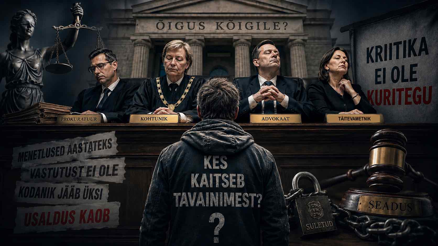 Kummaline lugu Eestis: Kes kaitseb tavainimest? - Fonte.News