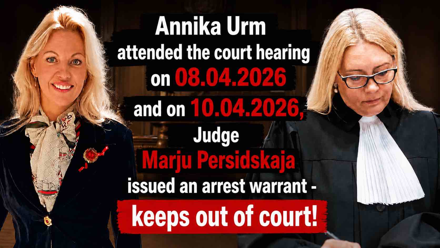 Does judge Marju Persidskaja orchestrate a Holocaust in Estonia?