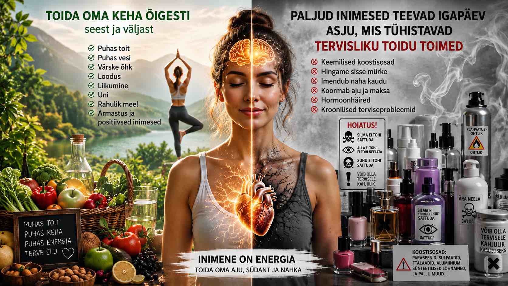 Mis on tervislik keha toitmine