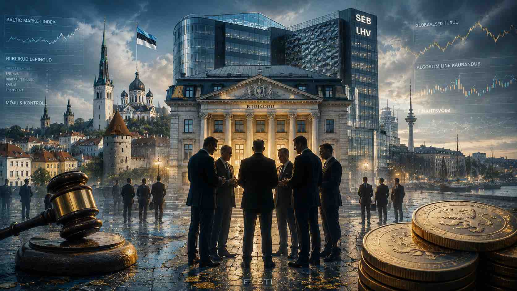 Money, Power, and Politics in Estonia: "Circle Defense" That Needs No Oath
