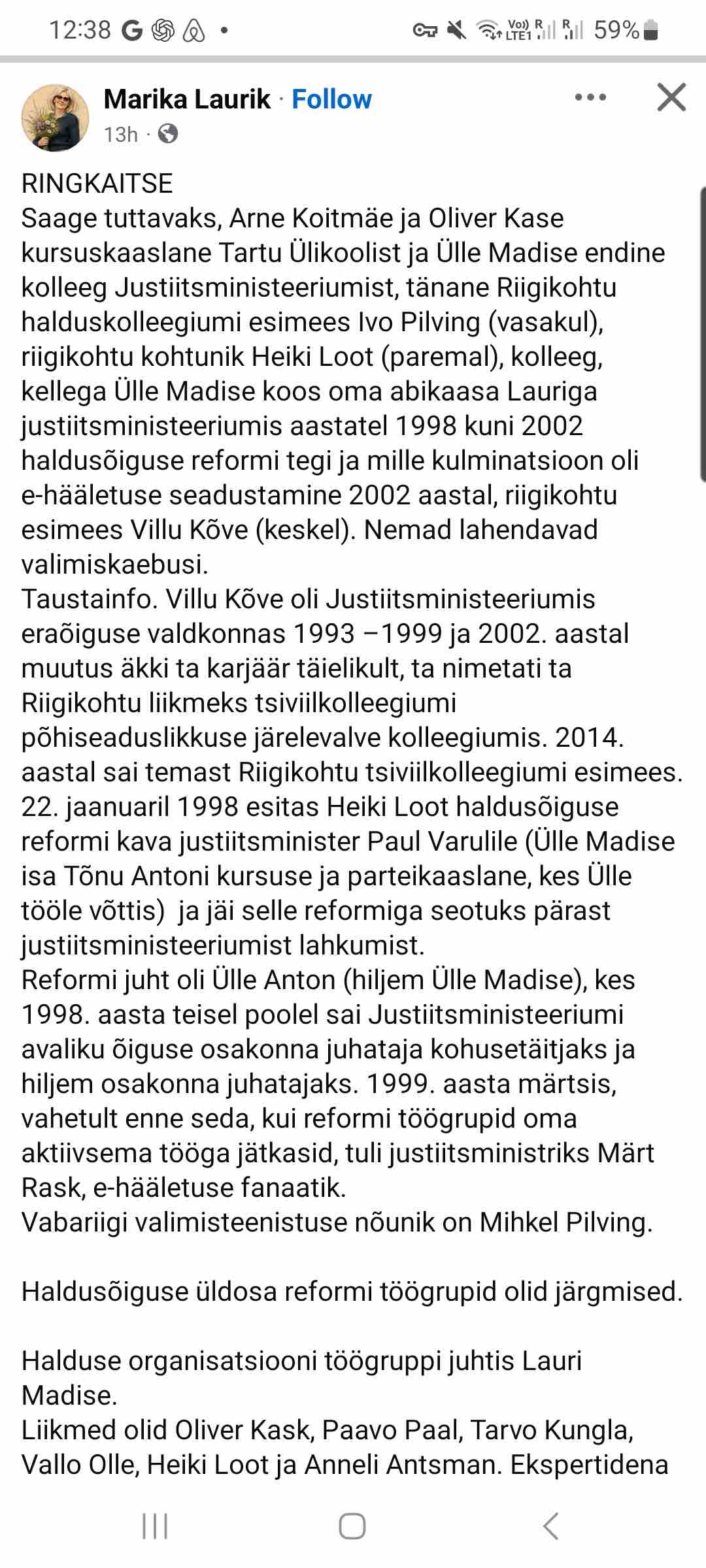Ringkaitse-Ivo Pilving, Villu Kõve, Heiki Loot
