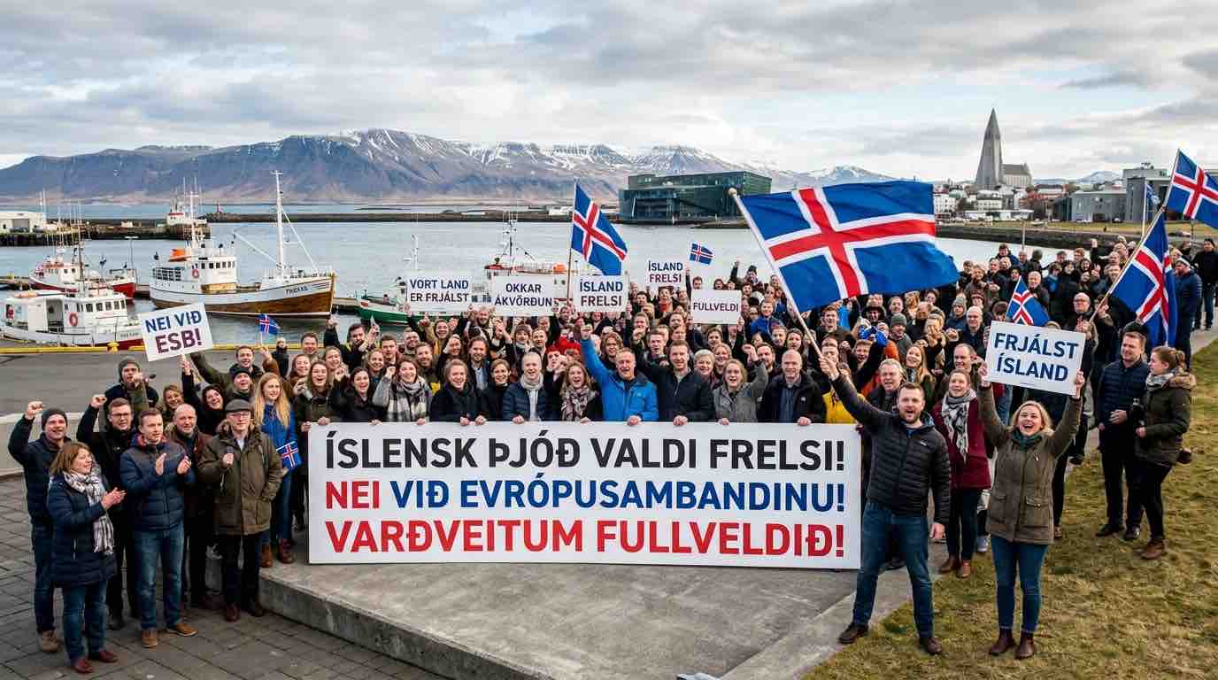 Islandi rahvas valis referendumil vabaduse: EI Euroopa Liidule!