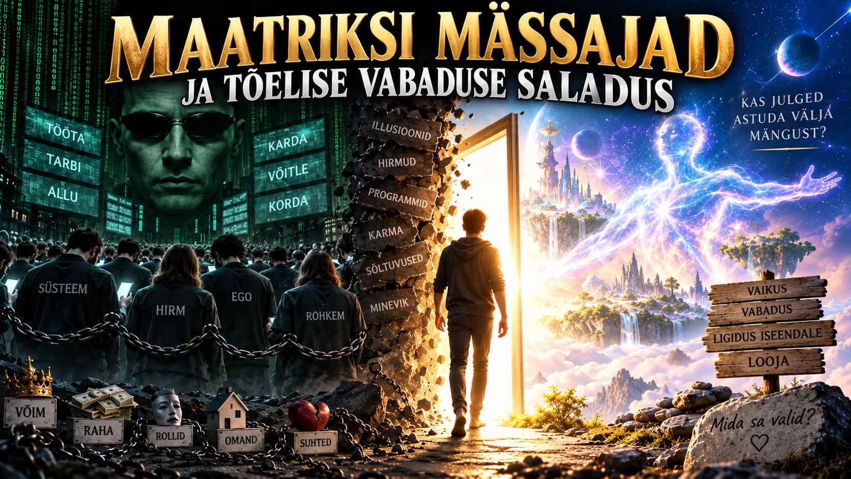 Mis on vabadus? Kas sa ikka tead mida taotled ja mille nimel võitled?