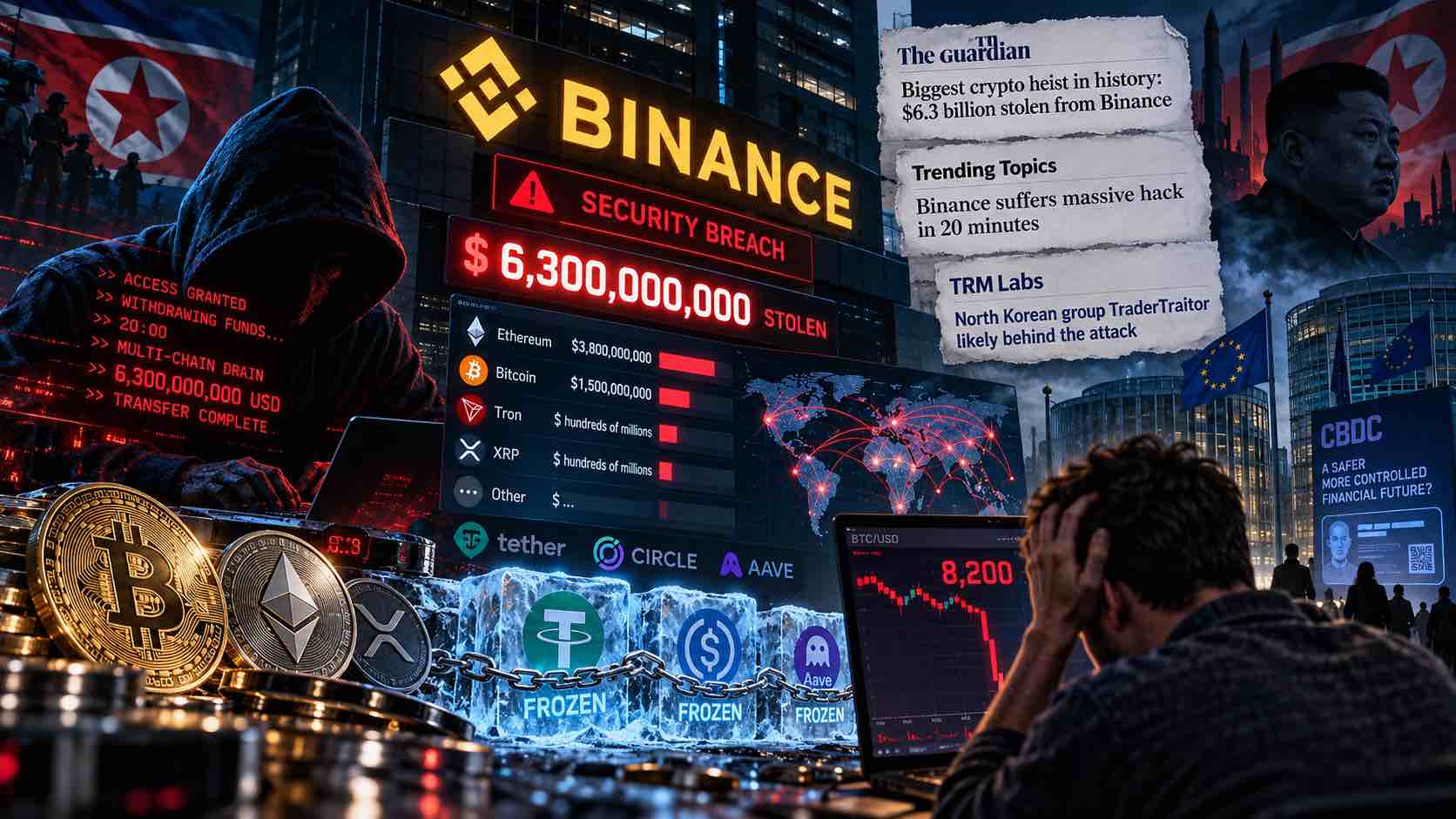 Maailma suurim krüptomõrv- Binance'i ajaloo suurim häkkimine tõstatab küsimusi süsteemi turvalisusest ja tulevikust-Fonte.News